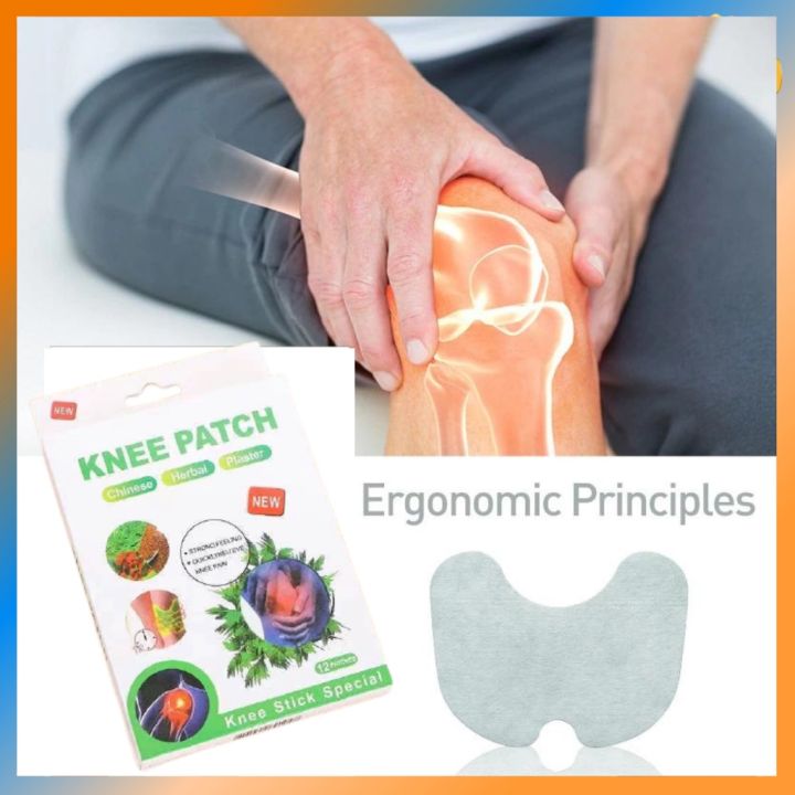 10PCS/BOX Knee Patch Pain Relief Plaster Sticker Wormwood Joint Veins