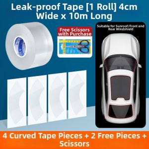 Mileqi | Dustproof Invisible Seal Leakproof Rainproof Soundproof Transparent Toughening Weatherstrip