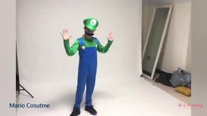 Super Mario Costume for Kids Children Bros Halloween Party MARIO & LUIGI Cosplay Jumpsuits Kids Super Mary Christmas Clothes