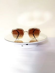 Kính mát nữ thời trang mặt khoan cao cấp chống uv chống tia cực tím tặng túi đựng kính và khăn lau G0004