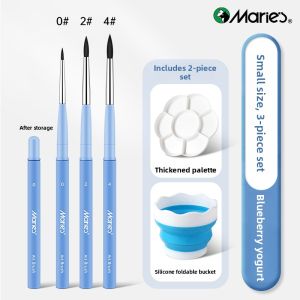 Marie’s | Watercolor Oil Paint Nylon Paint Brushes Set
