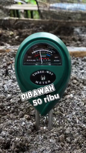 Terbaru DPA Alat Pengukur Kelembapan Tanah Soil Moist PH Detector Analyzer - DPA301