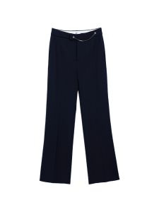 Summer Chain Decorated Flared Long Leisure Trousers