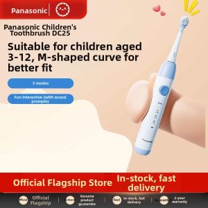 Panasonic | Panasonic Electric Toothbrush Soft Bristle Charging Type for Children Smart Sonic Vibration EW-DC25-D405 Oral Care Beauty Device