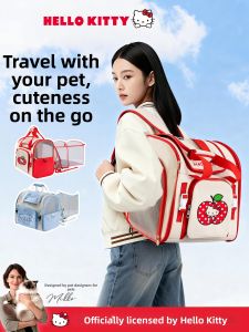 SHENJINGMAO | Portable Pet Backpack Large Capacity Foldable
