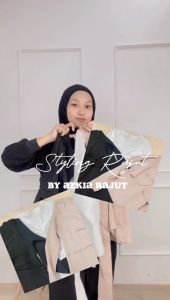 IOS SHOP AZKIA ATASAN RAJUT KNIT KASUAL WANITA KOREAN STYLE