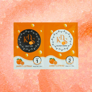 Rose Lavender คริสตัลโคลนเท้าเกลือเท้า Foot Therapy Foot Care Home Jelly Spa ขัดผิว 100g