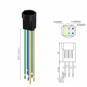 LANBOO | High Current Mini Indicator Light 3-Position Rocker Switch 3 Positions