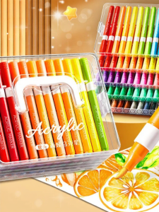 XUEDELE | Soft-Tip Non-Bleed Layerable Waterproof Childrens Art Markers