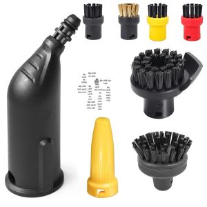 Phụ Kiện Máy Vệ Sinh Hơi Nước Karcher: Bàn Chải Tròn Khăn Lau Bao Phủ Vải Giẻ Lau Cho SC1 SC2 SC3 SC4 SC5 SC7 CTK10 CTK20 Chất Liệu Vải & Nhựa ABS