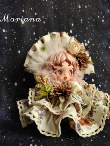 Original Handmade Winter Symphony Blind Box Vinyl Doll Morning Light Clear Pond Wood Morning Glow Doll Clothes Vintage Style