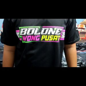 KAOS TSHIRT BAJU DISTRO BOLONE WONG PUSAT