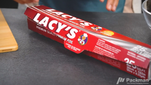 Lacys Aluminium Foil Heavy Duty – Extra Strong Durable Kitchen Foil for Food Storage