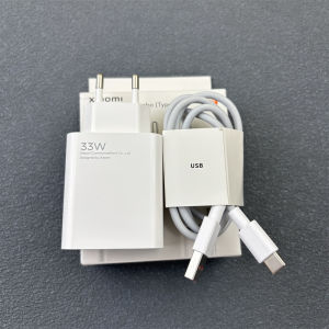 Xiaomi | Xiaomi 33W EU Charger Set 6A Type C Cable Turbo Fast Charge For Mi 14 13 Ultra 13T 13R 12T 9 Redmi K60 K50 Note 12 Pro POCO X5