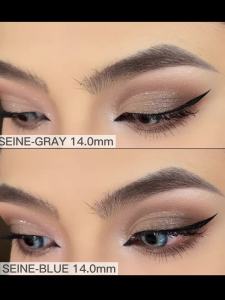Kính Áp Tròng Màu Tự Nhiên EYESHARE 2 Chiếc Màu Xanh Dương Xanh Lá Nâu Chất Liệu HEMA Cao Cấp Dùng Hàng Năm Dành Cho Thời Trang Thay Đổi Màu Mắt.