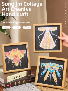 GAGAXIONG | Song Brocade Handcrafted Cultural Heritage Materials Dragon Boat Puzzle Package