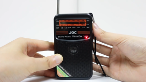 Radio Mini Saku Super Kencang Sinyal Kuat JOC TG-66 Dengan 3 Band Radio FM-AM-SW Antena Radio Rechargeable Tipe-C | TOKO SINAR AUDIO