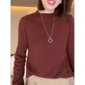 QINGNAER | Vintage Simple Loose Long Sleeve Base Shirt