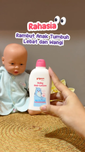 Pigeon Baby Hair Lotion Perawatan Rambut Bayi Lebat Sehat & Berkilau Tanpa Alkohol
