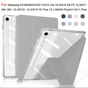 Y-Fold Smart Case for Samsung Galaxy Tab S11 S10 Lite FE Plus 13.1 12.4 " S9 FE 10.9 S8 S7 A9 A11 8.7" Plus 11" Shockproof Cover