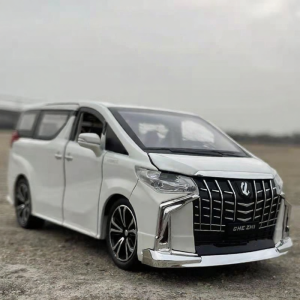 CHEZHI | Simulated Light and Sound Toyota Alphard Metal Car Model 1/24