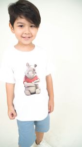 Forest x Disney 100 Year of Wonder Winnie The Pooh 3D Sculpture Airism Cotton Kids Family T Shirt - FWK20073
