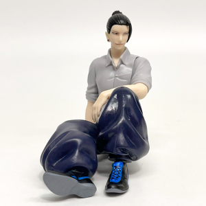Bandai | 10CM Jujutsu Kaisen Satoru Gojo & Geto Suguru Yumemirize Sitting Action Figure Genuine Collectible Model Toy
