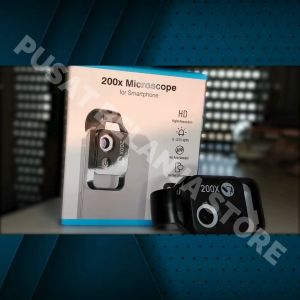 BERGARANSI APEXEL Lensa Microscope Smartphone 200x APL MS002CBK