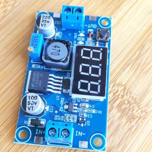 Modul Step Down LM2596S dengan display Voltmeter Buck Converter + Voltmeter penurun tegangan Voltmeter