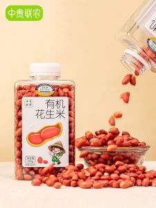 Organic Red Skin Peanuts New Stock 2025 for Soy Milk Making Northeast Red Coat Peanuts Radish Type Peanuts Kernel Snacks for Pregnant Women