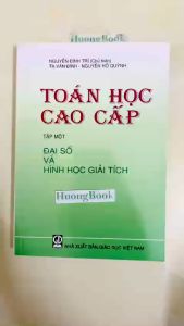 Sách - Toán Cao Cấp tập 1 - Đại Số Và Hình Học Giải Tích (DN)