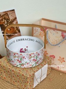 Vintage High-End Gift Fruit Basket