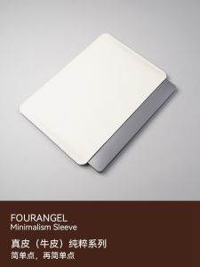 2025 Updated Genuine Leather Notebook Computer Bag Inner Case for 13 Inch MacBook pro 13.6 Air 14 Inch M3M4 Huawei Matebook Lenovo