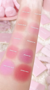 SHEGLAM Dream Touch Blush Silicone-Based No-Fallout 8HR Long-Lasting Matte & Shimmer Blush Makeup Cosmetics