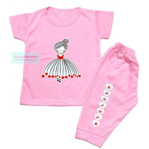 Cod Baju Setelan Anak Perempuan/Baju & Atasan Anak Perempuan/Setelan Anak Perempuan/Baju Anak Perempuan/USIA 1-6TH