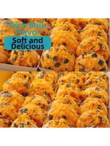 Braised Meat Floss Seaweed Filled Cake