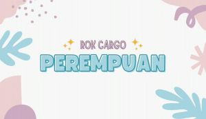 Rok Cargo Anak Perempuan Celana Rok Kargo 1-12 tahun