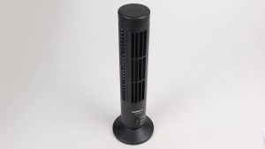 Kipas Angin USB Tower Leafless Ultra Quite - YK-1208 TaffHOME hitam
