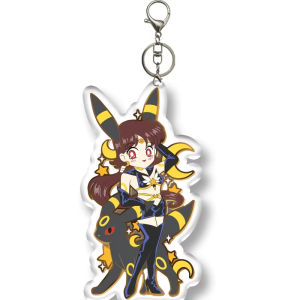 Bandai | Móc Khóa Acrylic Anime Mặt Dây Treo Ba Lô Dành Cho PTCG Sailor Moon Tsukino Usagi Eeveelution Mizuno Ami Hino Rei - Phụ Kiện Trang Trí ACG