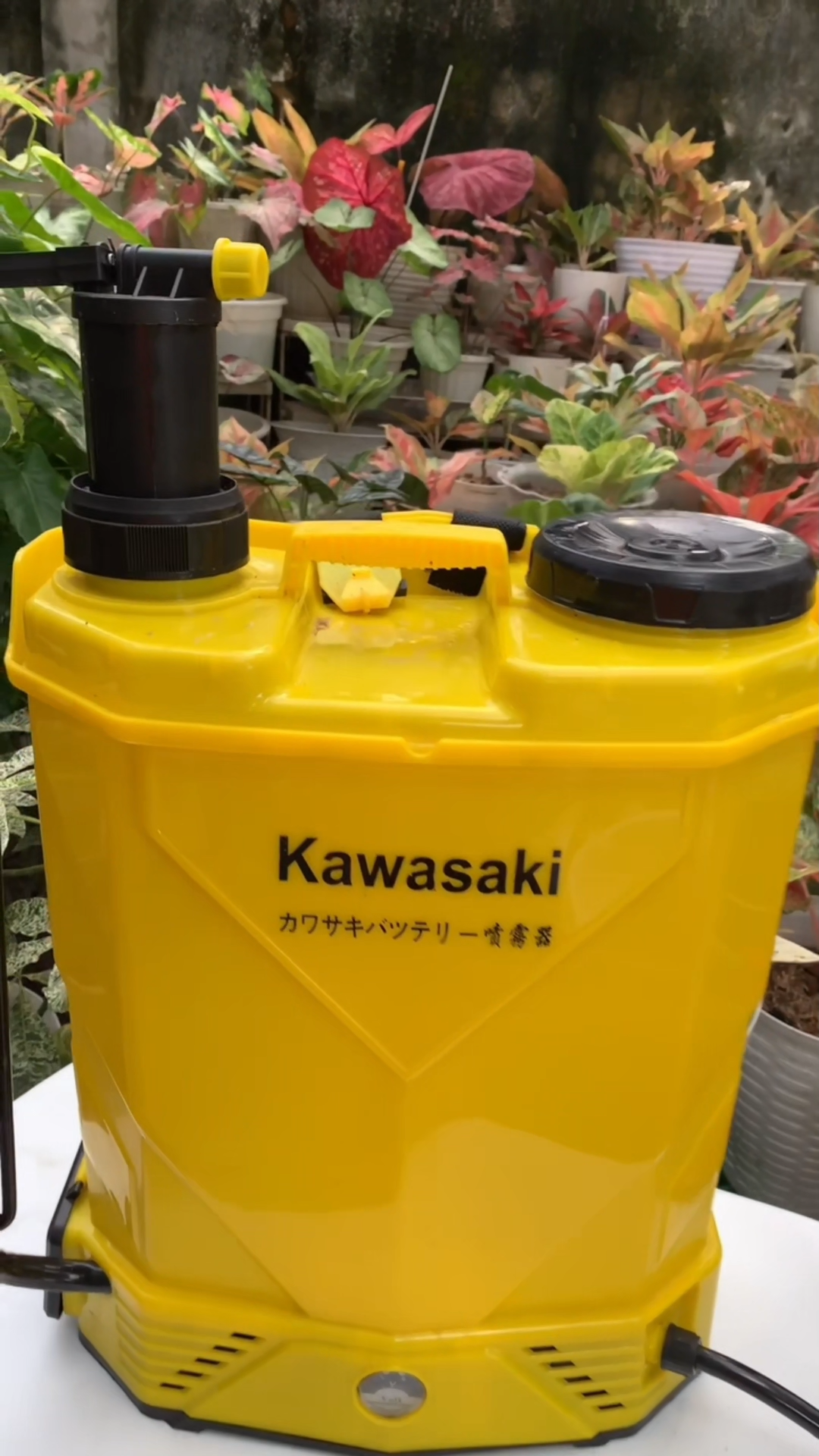 KAWASAKI 18 Liters 2 in 1 Knapsack Sprayer SATO Battery and Manual Dual Mode Japan Technology Free Single Nozzle