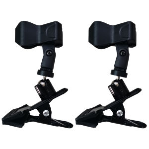 1/2/3 Pair Cross Stitch Clip Clamp Non-slip Table Edge Embroidery Clip Adjustable Clip-On Desk Stand 360 Rotation for Camera Tripod