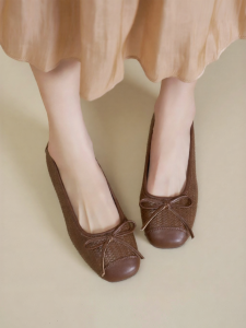 Josiny | Comfortable Match-everything Mary Jane Flats Ballet Style White