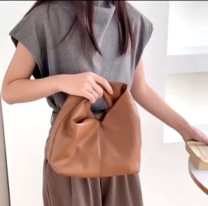 LITTLE DAISY | POLENA BAG HALUS EMPUK / Korean Top Handle Bag / Tas Wanita Import / Korean Puffy Bag / Tas Bahu Shoulder Bag