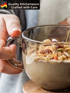 Multipurpose Microwaveable Glass Food Container