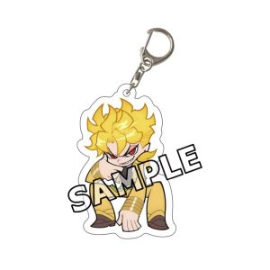 Bandai | 2026 New JoJo Bizarre Adventure Chibi Acrylic Keychain JJBA Jotaro Giorno Jolyne Dio Josuke Bruno Keyring Kawaii Anime Bag Gift