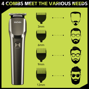 Enchen | ENCHEN Beardo 2 Trimmer Electric Hair Clipper Hair Cutting Machine For Men Type-C Rechargeable Grooming Tools