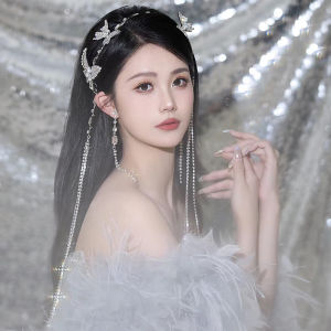 Elegant Simple Fairy Tale Wedding Headwear Floral Hairband Forest System Bridal Gown Accessory Superb Fairy Princess Crown