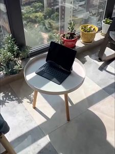 Small Coffee Table Round Coffee Table Bed Side Table 3Feets Stable Side End Table For Living RoomBedroomOffice