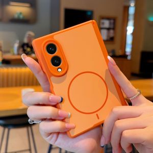 Magnetic Full Hinge Phone Case For Samsung Galaxy Z Fold8 Ultra Fold7 Fold6 Fold5 TriFold Shockproof Wireless Charging Cover