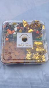 PAKET SWEETNESS MIX 4 IN 1 Cokelat Kuncir Kerikil Kismis Hadiah oleh umroh haji sekat premium gift